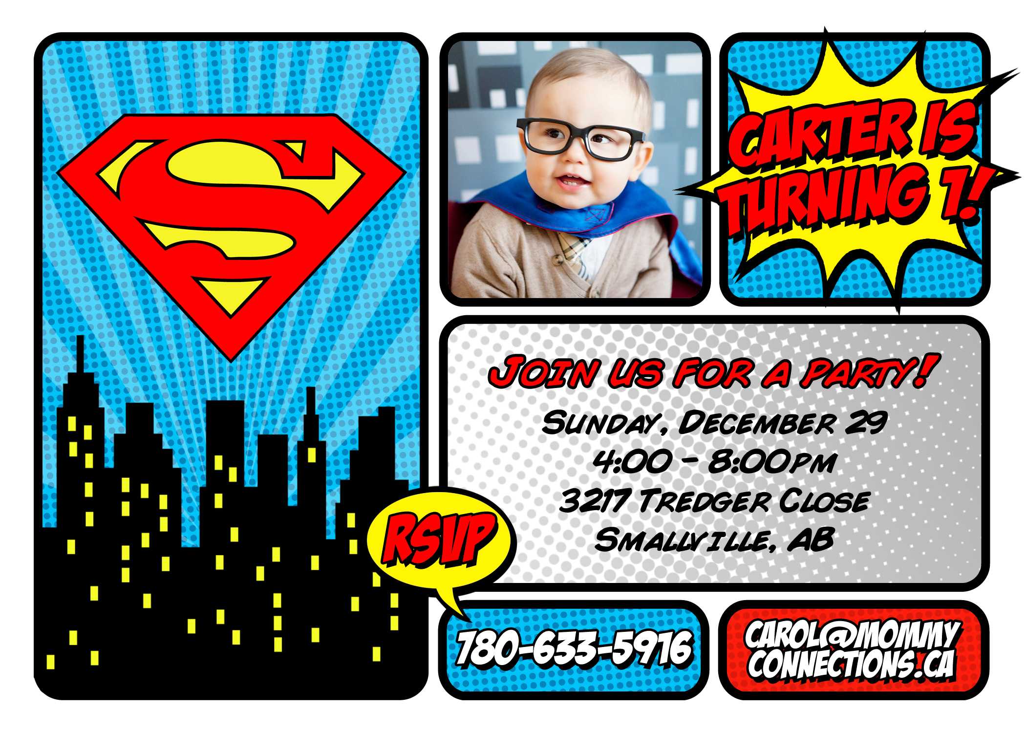 Superman Birthday Invitation Ideas — Metal Decorations From Pertaining To Superman Birthday Card Template