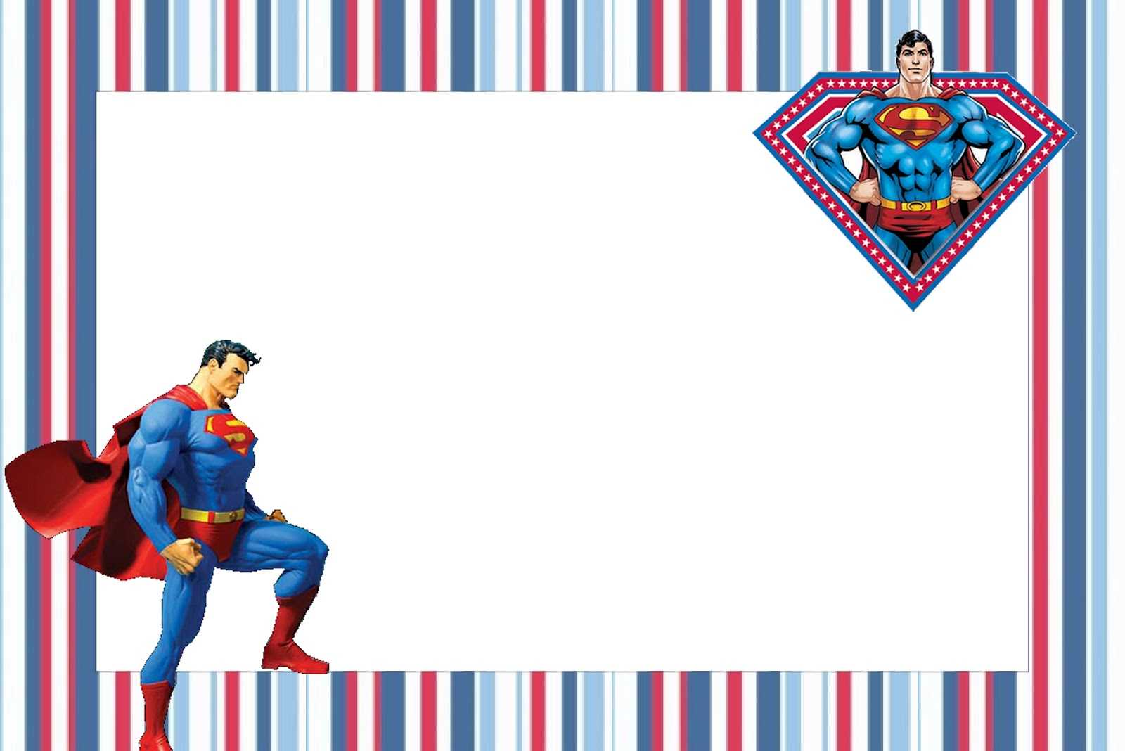 Superman Free Printable Invitations. – Oh My Fiesta! In English With Superman Birthday Card Template