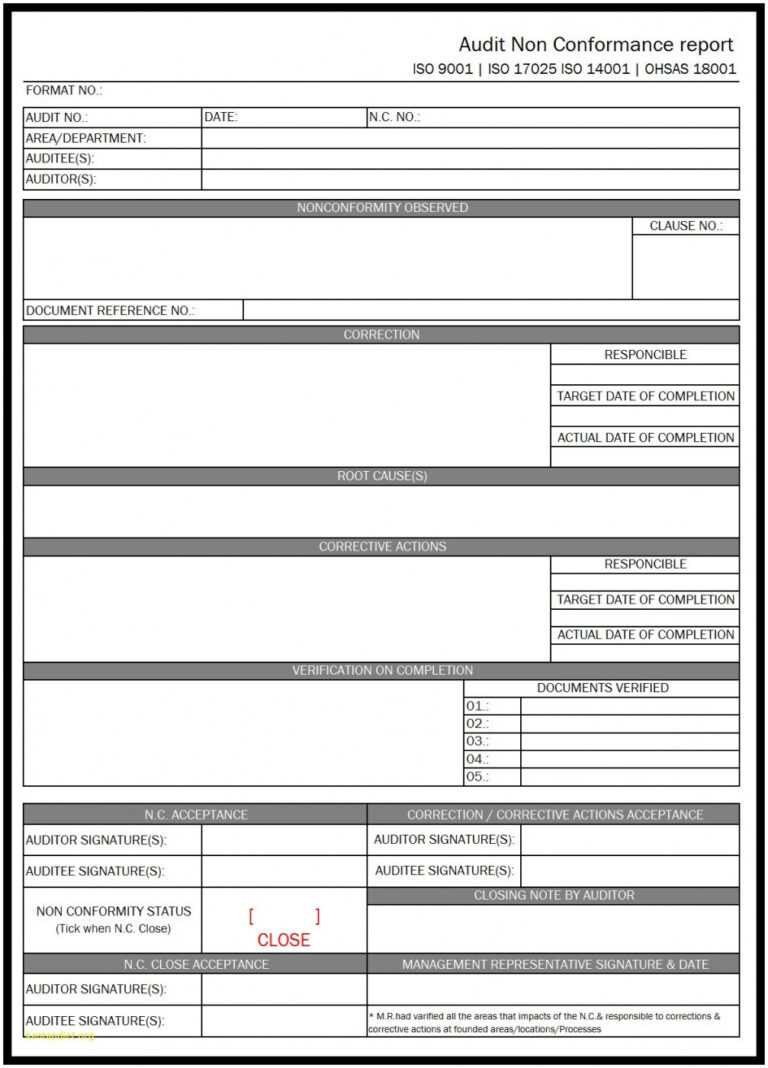 supplier-non-conformance-report-template-with-non-conformance-report