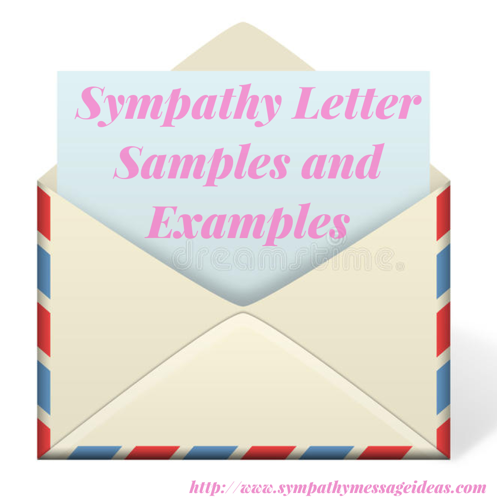 Sympathy Letter Samples And Examples – Sympathy Card Messages Throughout Sorry For Your Loss Card Template