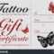 Tattoo Gift Certificate Template Free pertaining to Tattoo Gift Certificate Template
