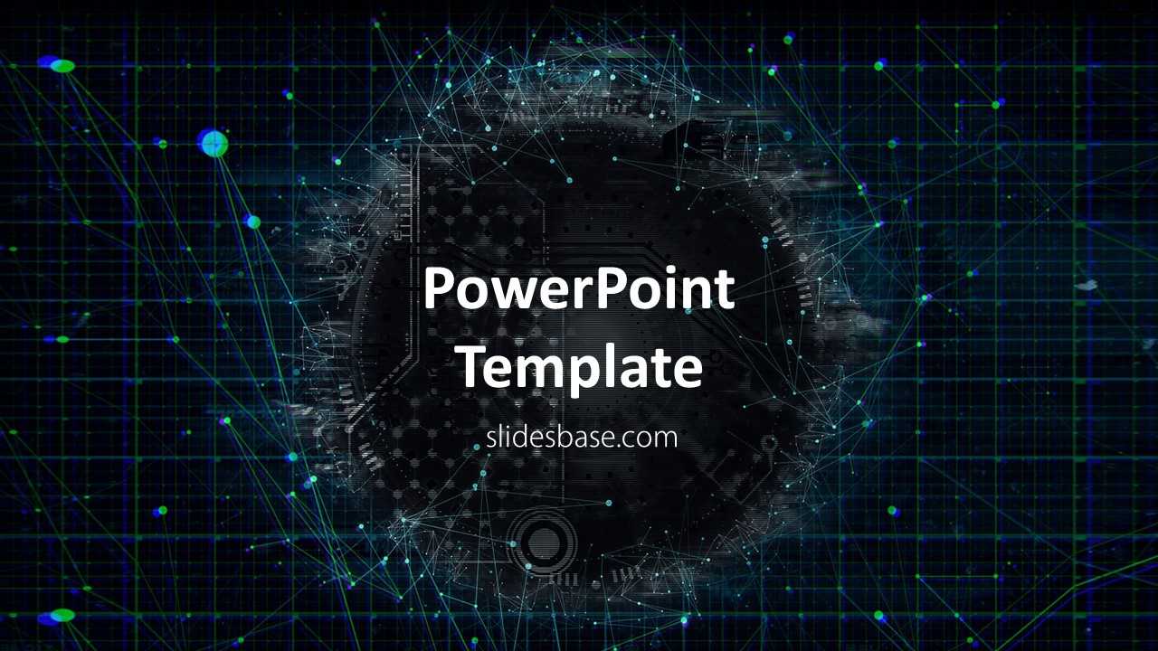 Technology Network Powerpoint Template With Regard To Powerpoint Templates For Technology Presentations