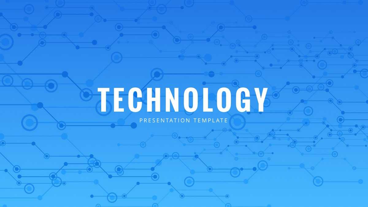 Technology Powerpoint Template – Free Powerpoint Presentation Inside High Tech Powerpoint Template