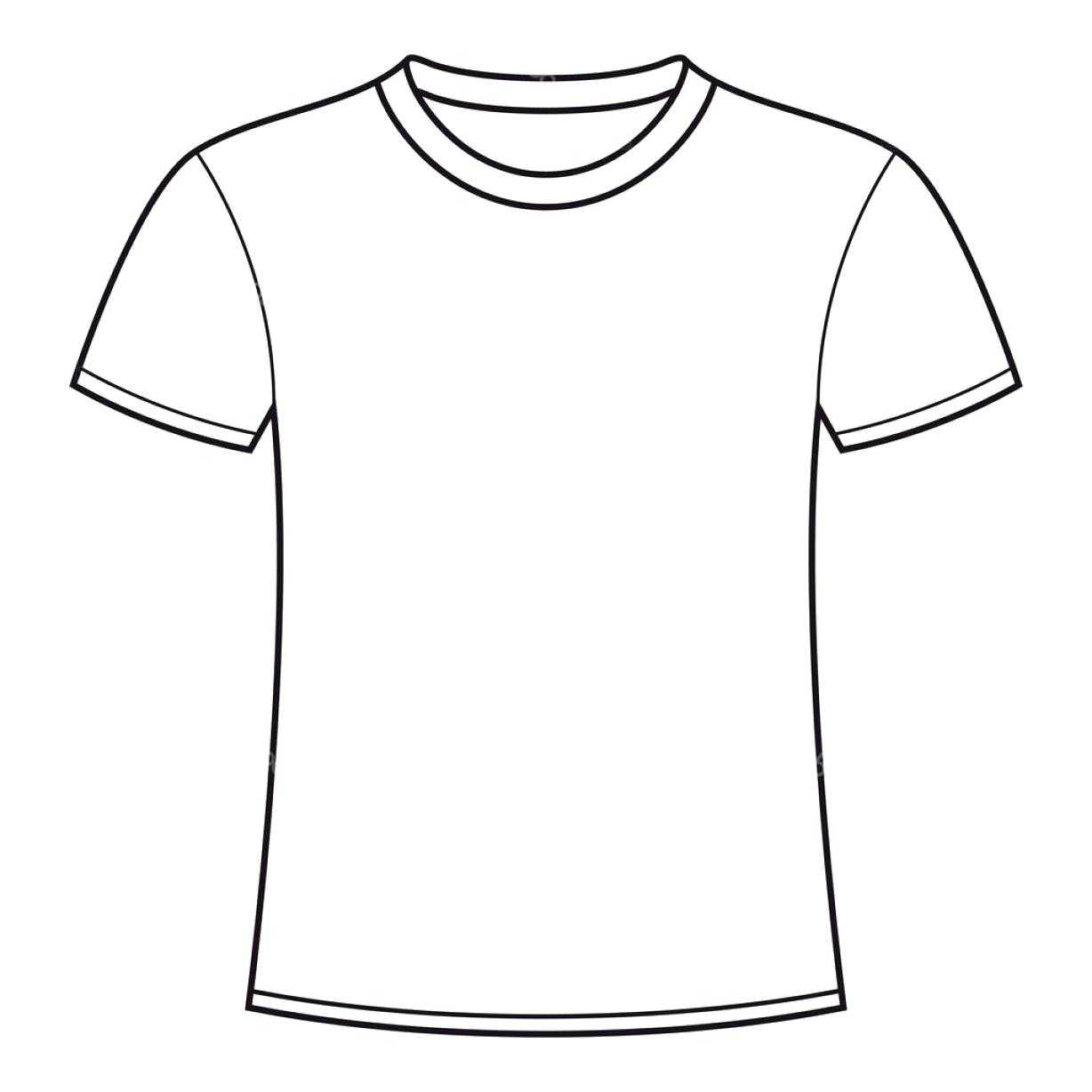 Template: Blank Vector Tee Shirts T Shirt Template Printable Inside Printable Blank Tshirt Template