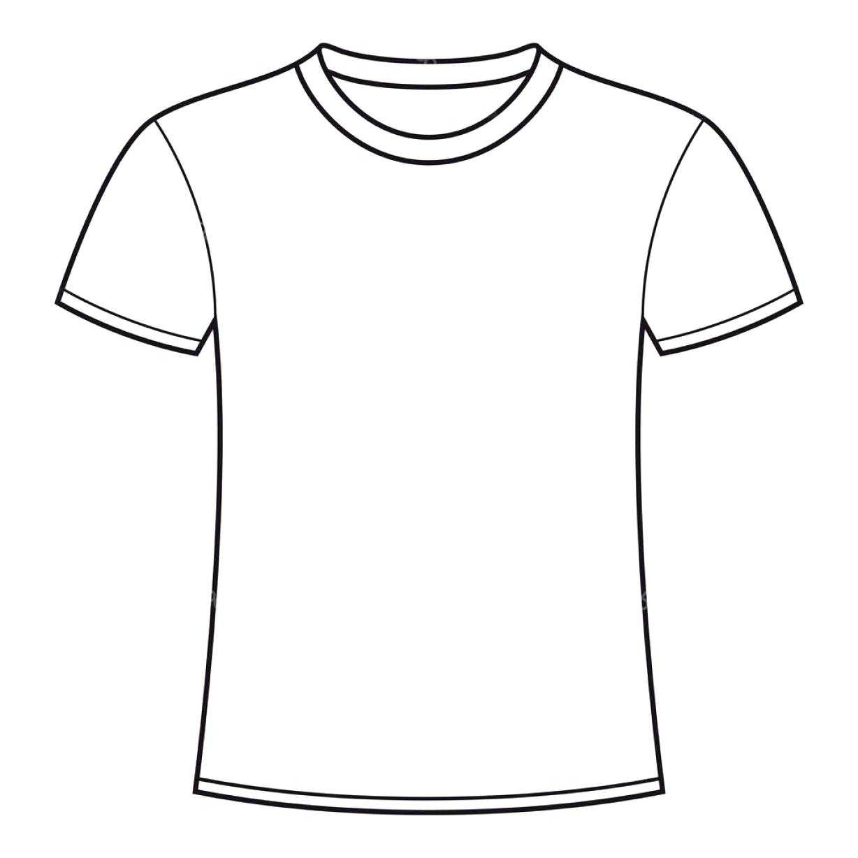 Template Blank Vector Tee Shirts T Shirt Template Printable Inside 