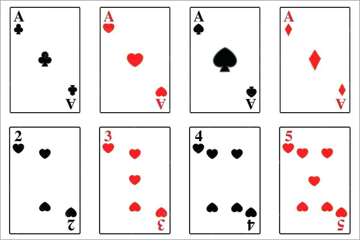 Playing Card Template Editable