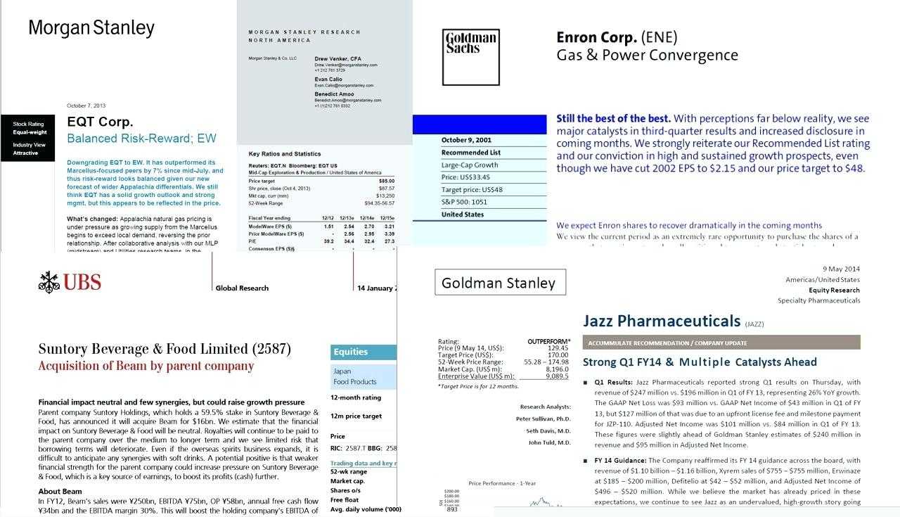 Template: Data Analyst Resume Sample Research Company Throughout Equity Research Report Template