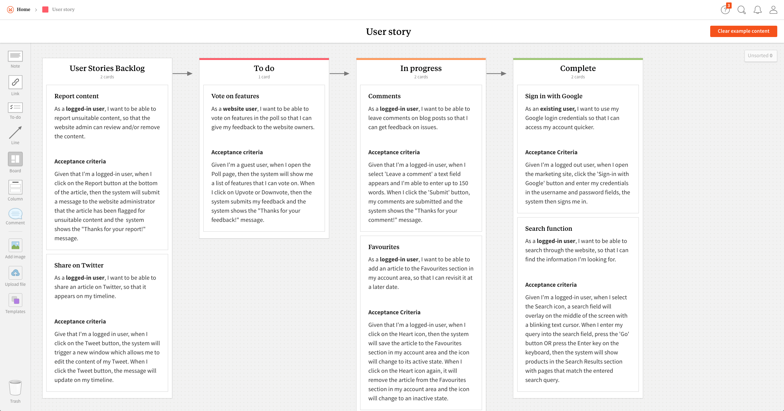 Template For User Story – Magdalene Project For User Story Template Word