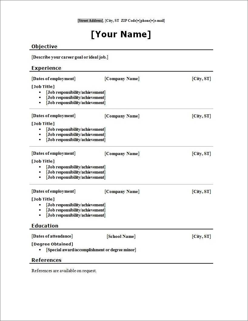 Template. Free Download Creative Resume Templates Microsoft Regarding Free Blank Resume Templates For Microsoft Word