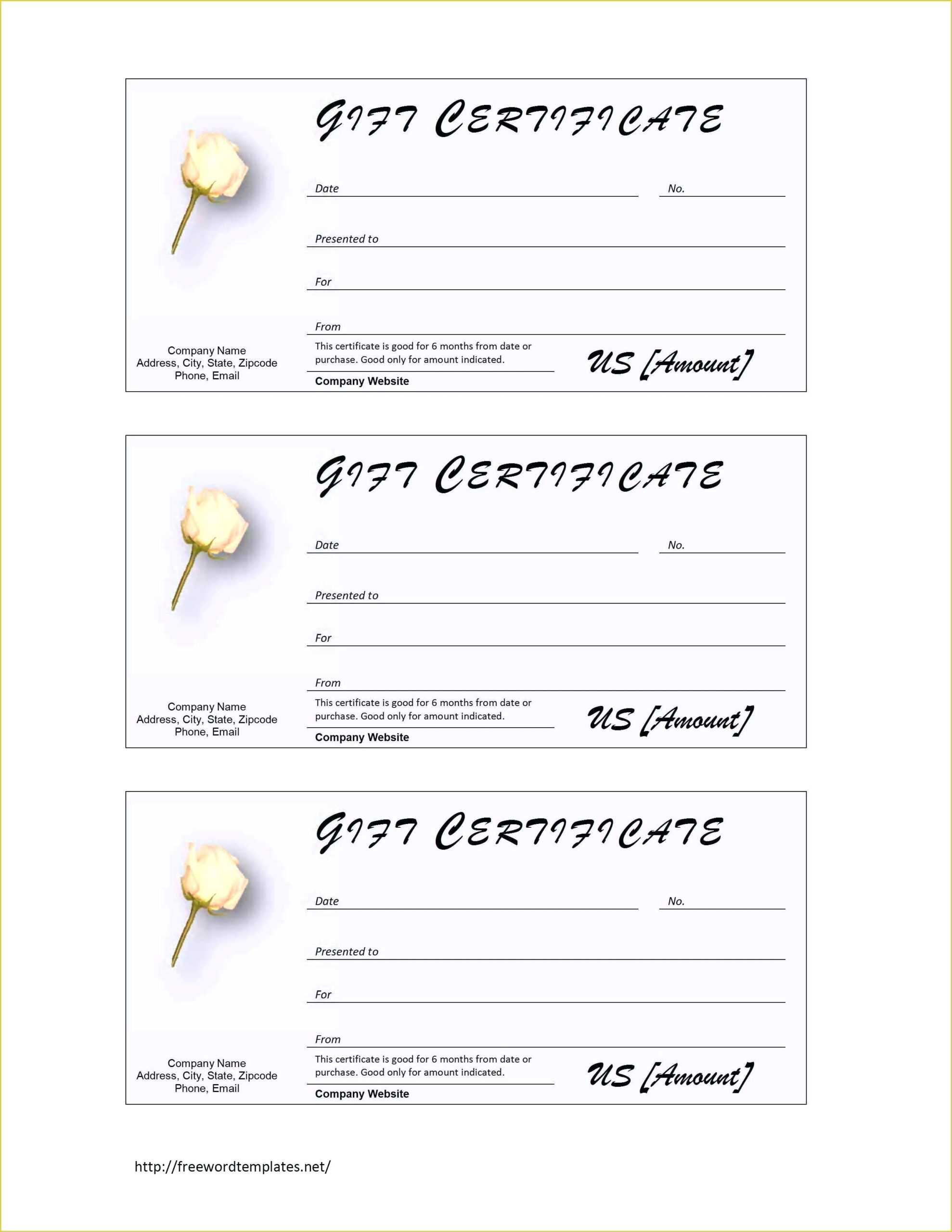 Template: Free Gift Certificate Template Designs Customize Intended For Magazine Subscription Gift Certificate Template