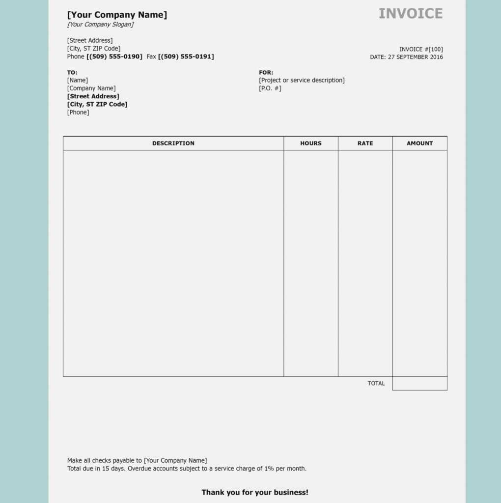 Template Ideask Invoice Word Ulyssesroom Microsoft Receipt With Regard To Free Printable Invoice Template Microsoft Word