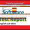 Test Report In Software Testing | Testing Status Reports For Test Summary Report Excel Template