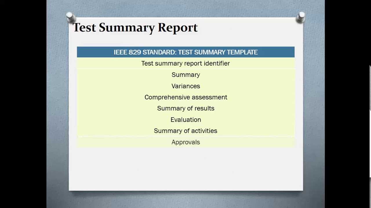 Test Summary Reports | Qa Platforms Pertaining To Test Closure Report Template