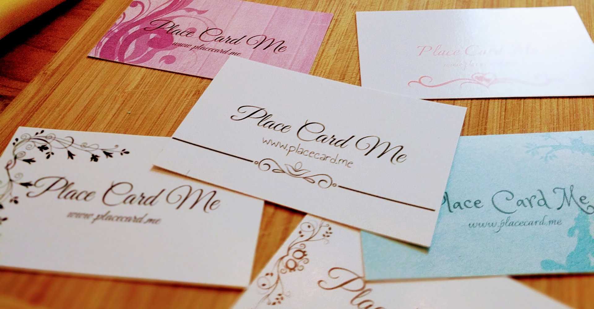 The Definitive Guide To Wedding Place Cards | Place Card Me Inside Place Card Setting Template