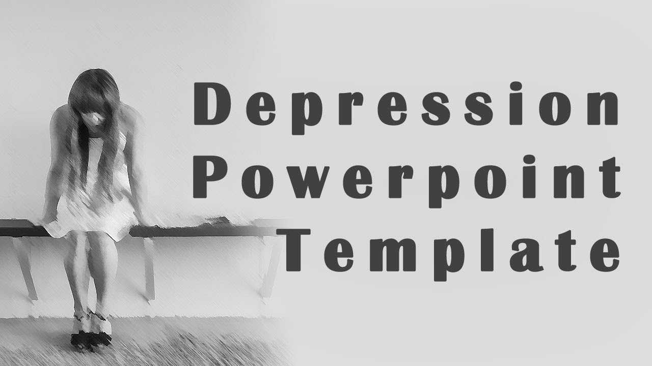 The Great Depression Powerpoint Template Inside Depression Powerpoint Template