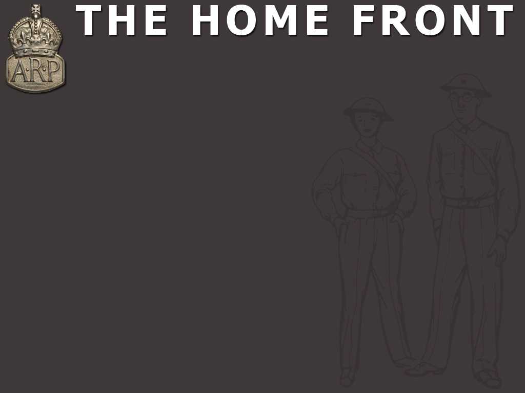 The Home Front Powerpoint Template | Adobe Education In World War 2 Powerpoint Template
