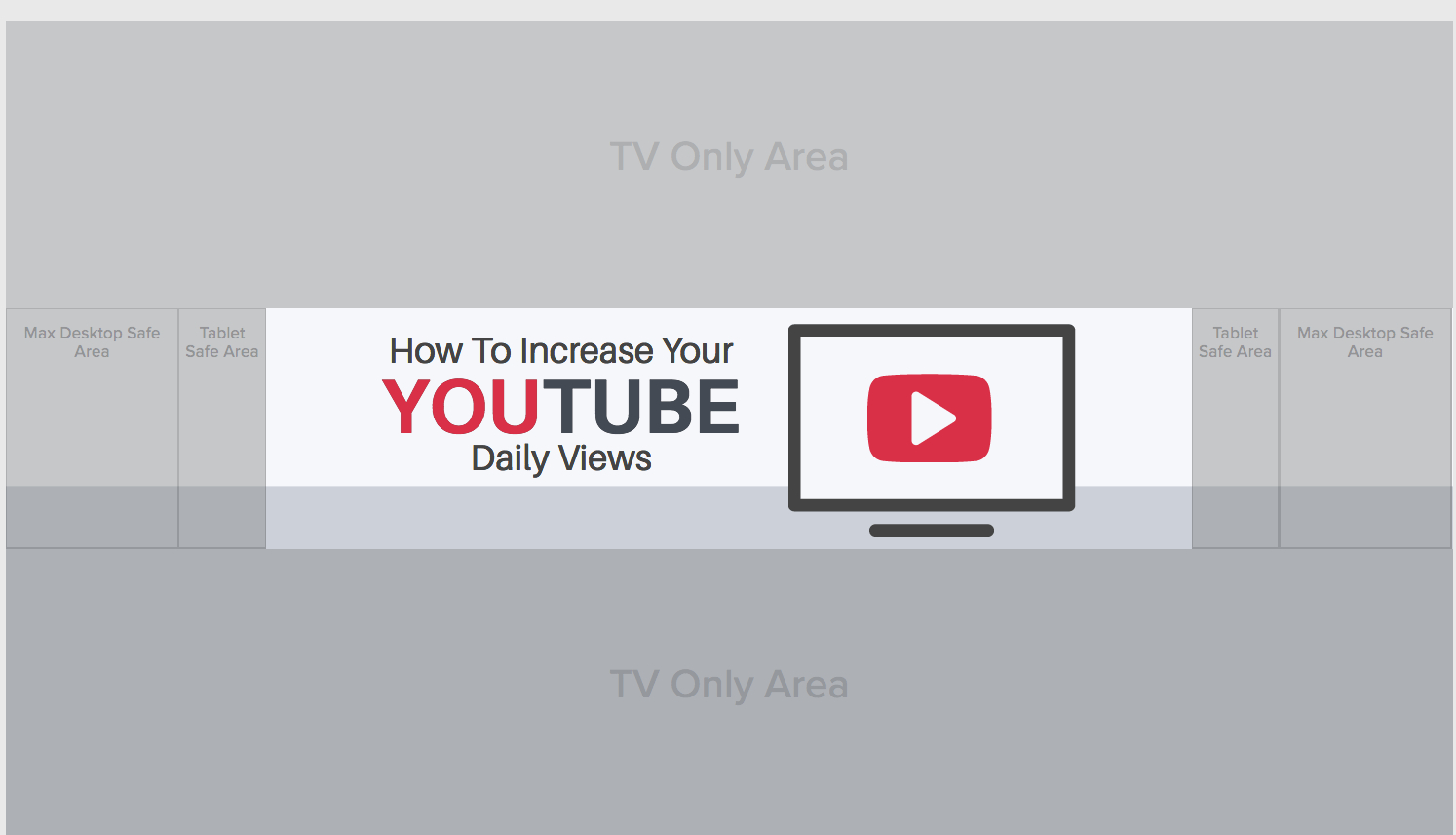 The Ideal Youtube Channel Art Size & Best Practices With Regard To Youtube Banner Template Size