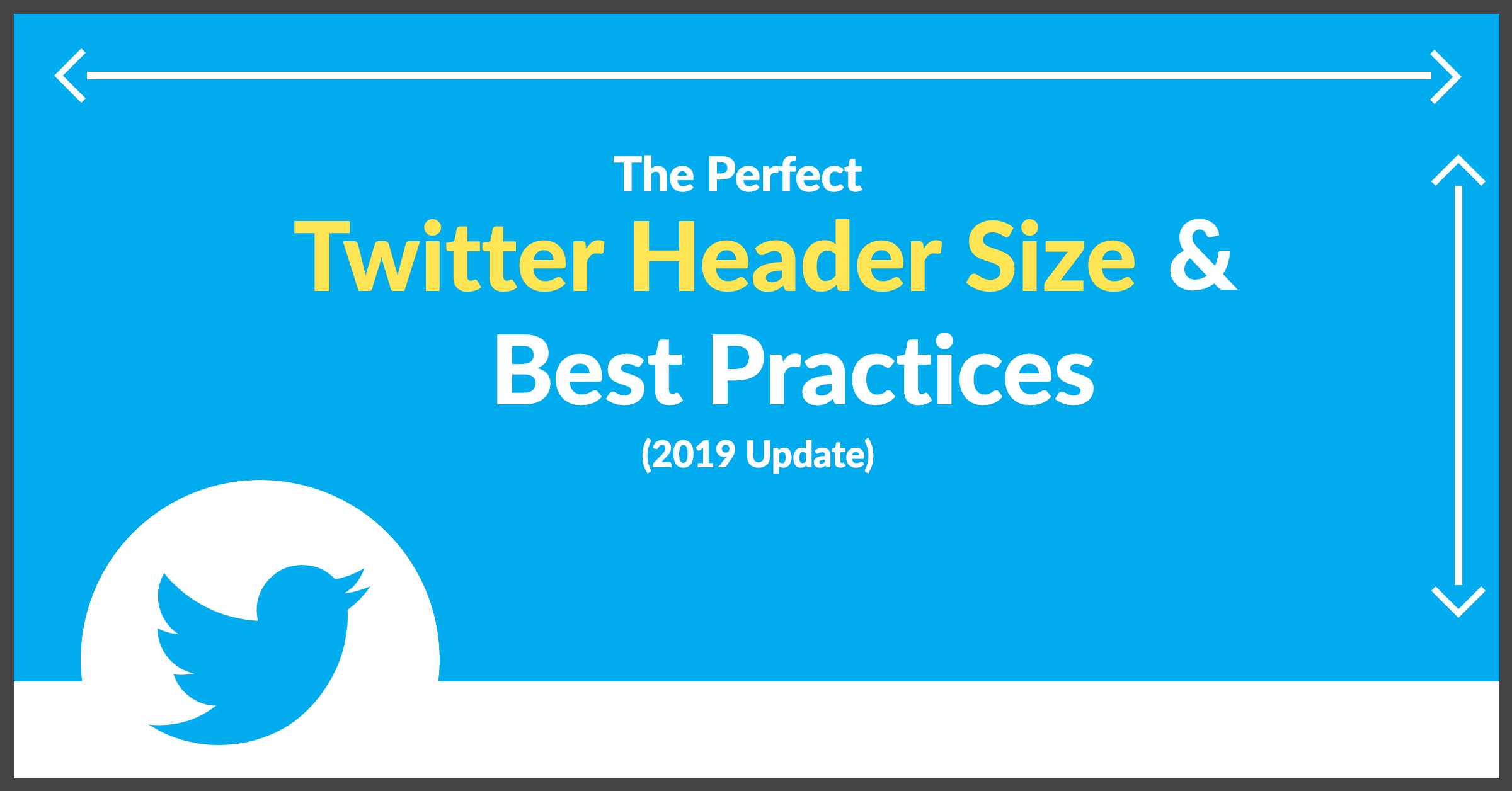 The Perfect Twitter Header Size & Best Practices (2019 Update) Regarding Twitter Banner Template Psd
