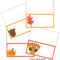 The Sassy Pack Rat: Thanksgiving Place Card Printable Within Thanksgiving Place Card Templates
