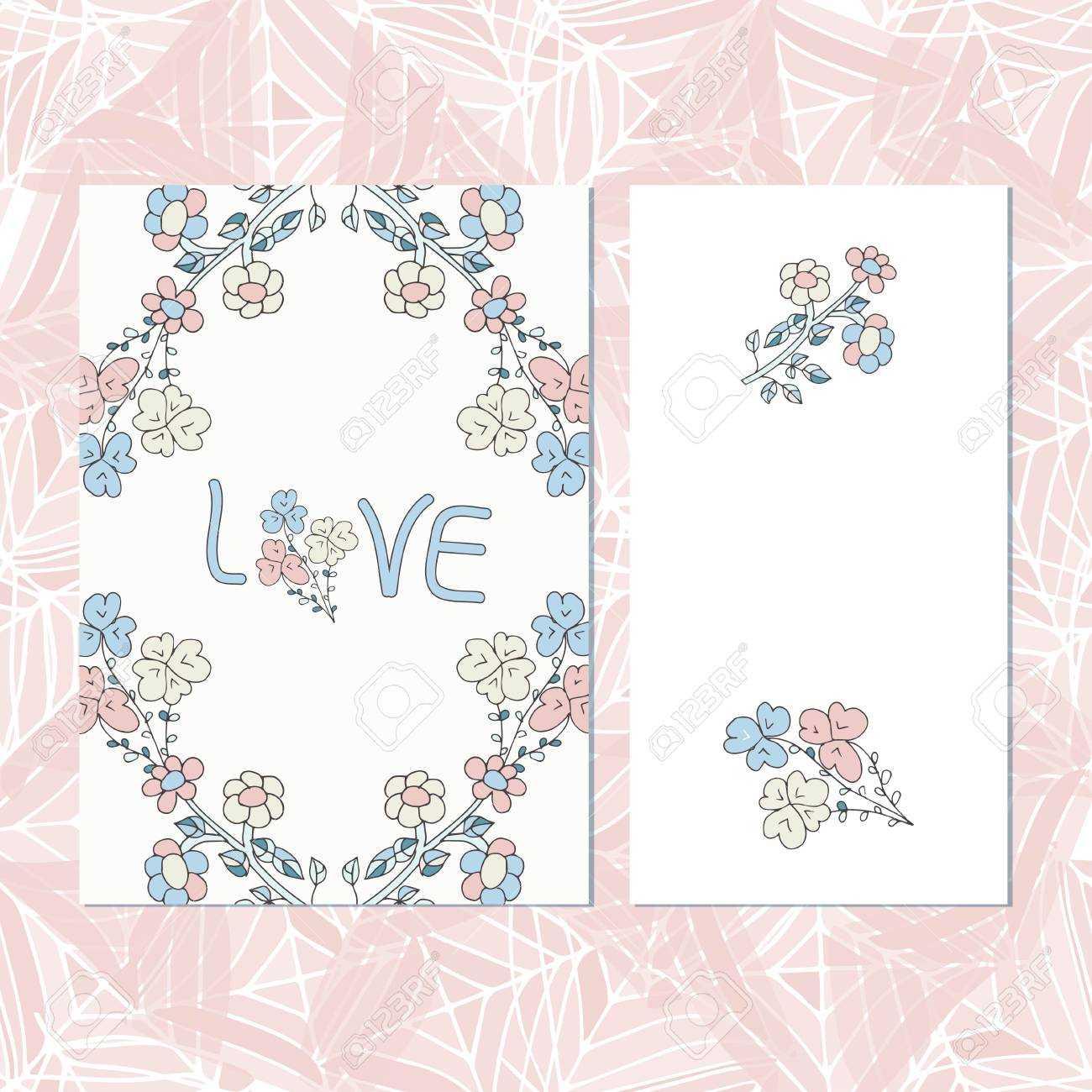 The Template For The Wedding. Invitation, Anniversary Card, Valentine's.. Regarding Template For Anniversary Card