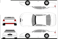 Thebrownfaminaz: Blank Nascar Car Template within Blank Race Car Templates