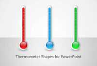 Thermometer Shapes For Powerpoint inside Thermometer Powerpoint Template