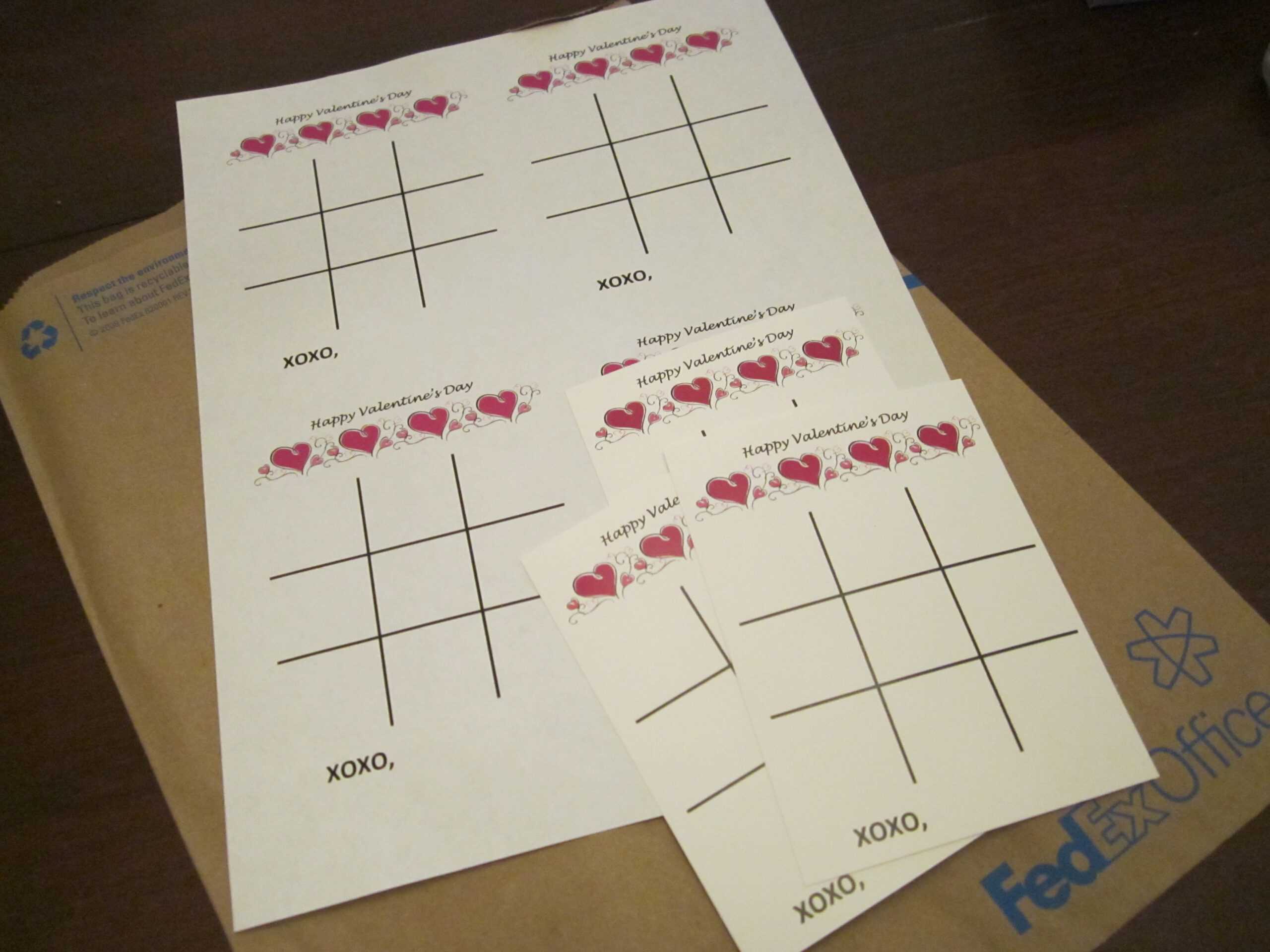 Tic Tac Toe | Theroommom In Tic Tac Toe Template Word