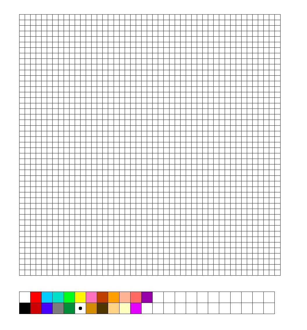 Tnk Hama : Perler Bead Blank Template | Perler Beads, Graph With Regard To Blank Perler Bead Template