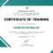Training Certificate Templates Word Throughout Training Certificate Template Word Format