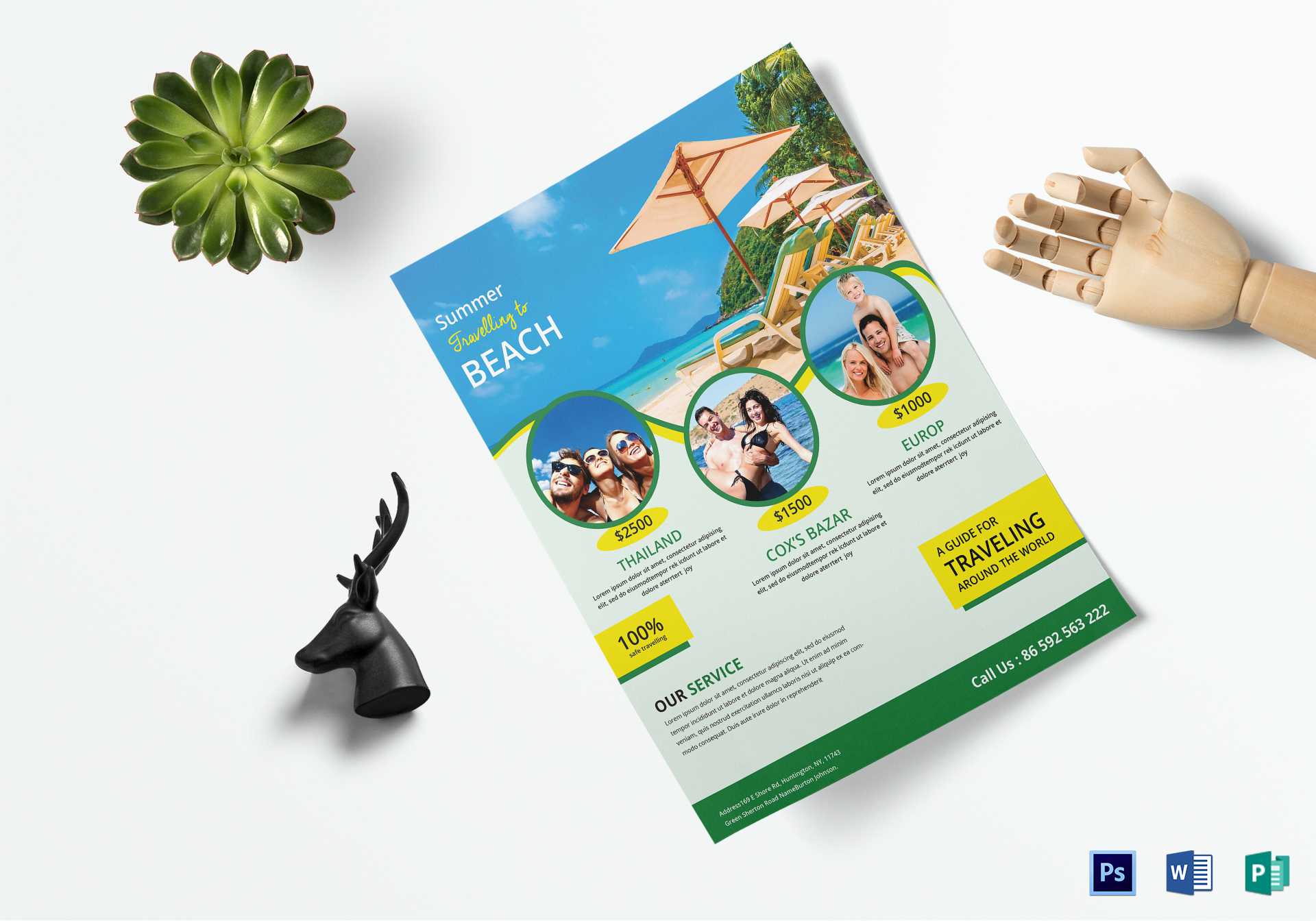 Travel Brochure Design – Tourism Company And Tourism Inside Travel Brochure Template Ks2