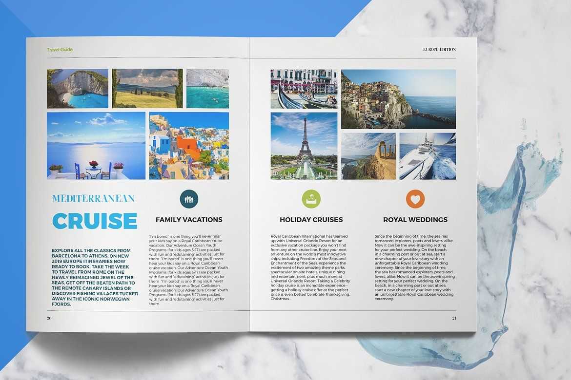 Travel Guide Brochure Template