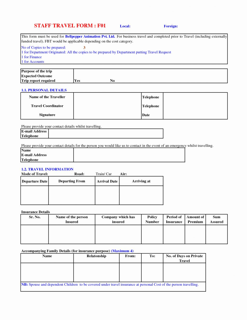 Travel Request Form Us Probation Sharepoint Templates Inside Travel Request Form Template Word