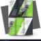Tri Fold Brochure Design Template Green With Regard To Adobe Tri Fold Brochure Template