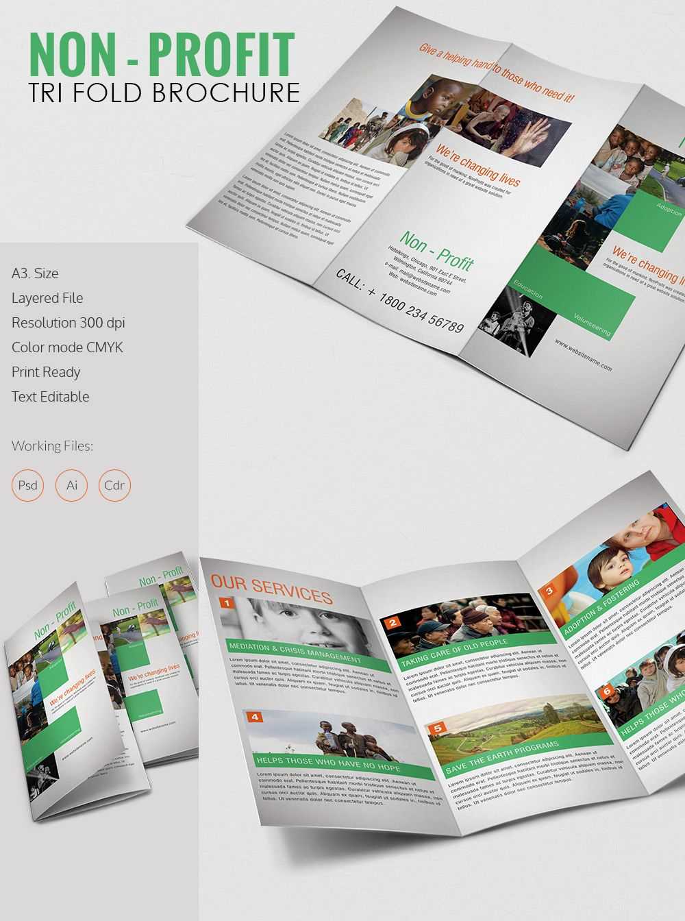 Tri Fold Brochure Template – 43+ Free Word, Pdf, Psd, Eps Throughout 3 Fold Brochure Template Psd Free Download