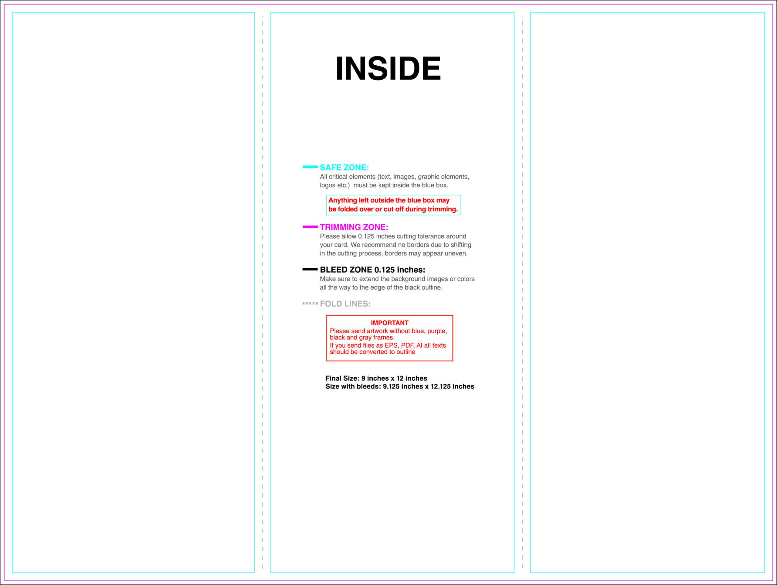 Tri Fold Brochure Template Illustrator (6) | Best Agenda Inside Tri Fold Brochure Template Illustrator