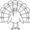 Turkey Coloring Page – Free Large Images | Turkey Coloring Inside Blank Turkey Template