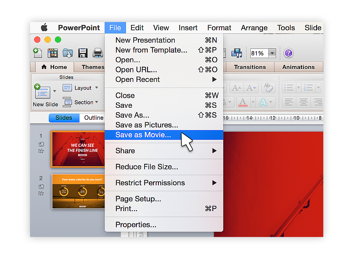 Tutorial: Save Your Powerpoint As A Video | Present Better For How To Save Powerpoint Template