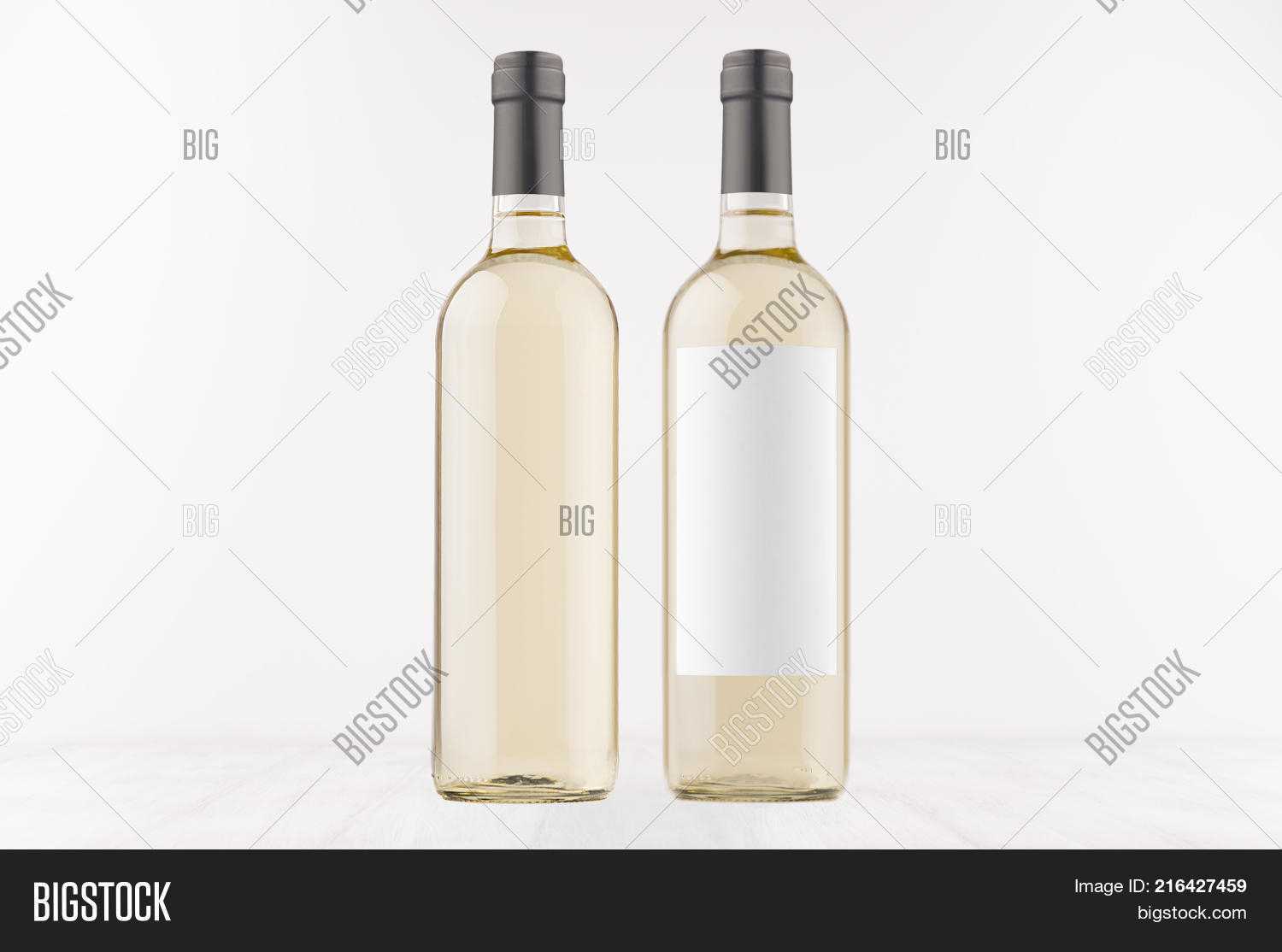 Two Transparent Wine Image & Photo (Free Trial) | Bigstock Within Blank Wine Label Template