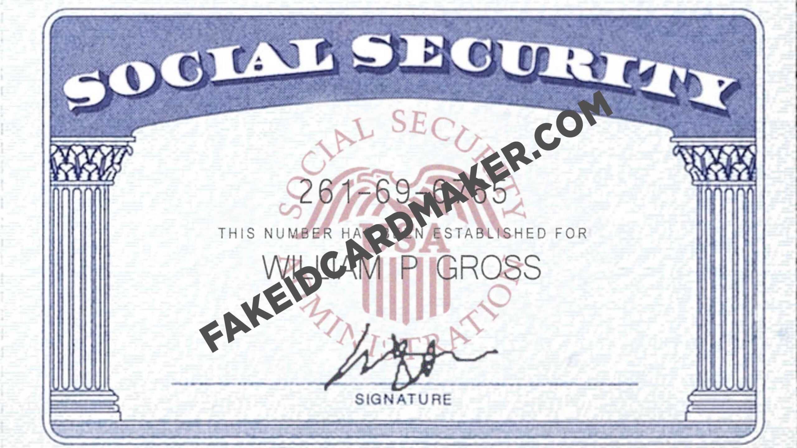 Usa Social Security Card Fake Id Virtual – Fake Id Card Maker Regarding Social Security Card Template Photoshop