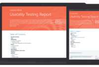 Usability Testing Report Template And Examples | Xtensio in Usability Test Report Template