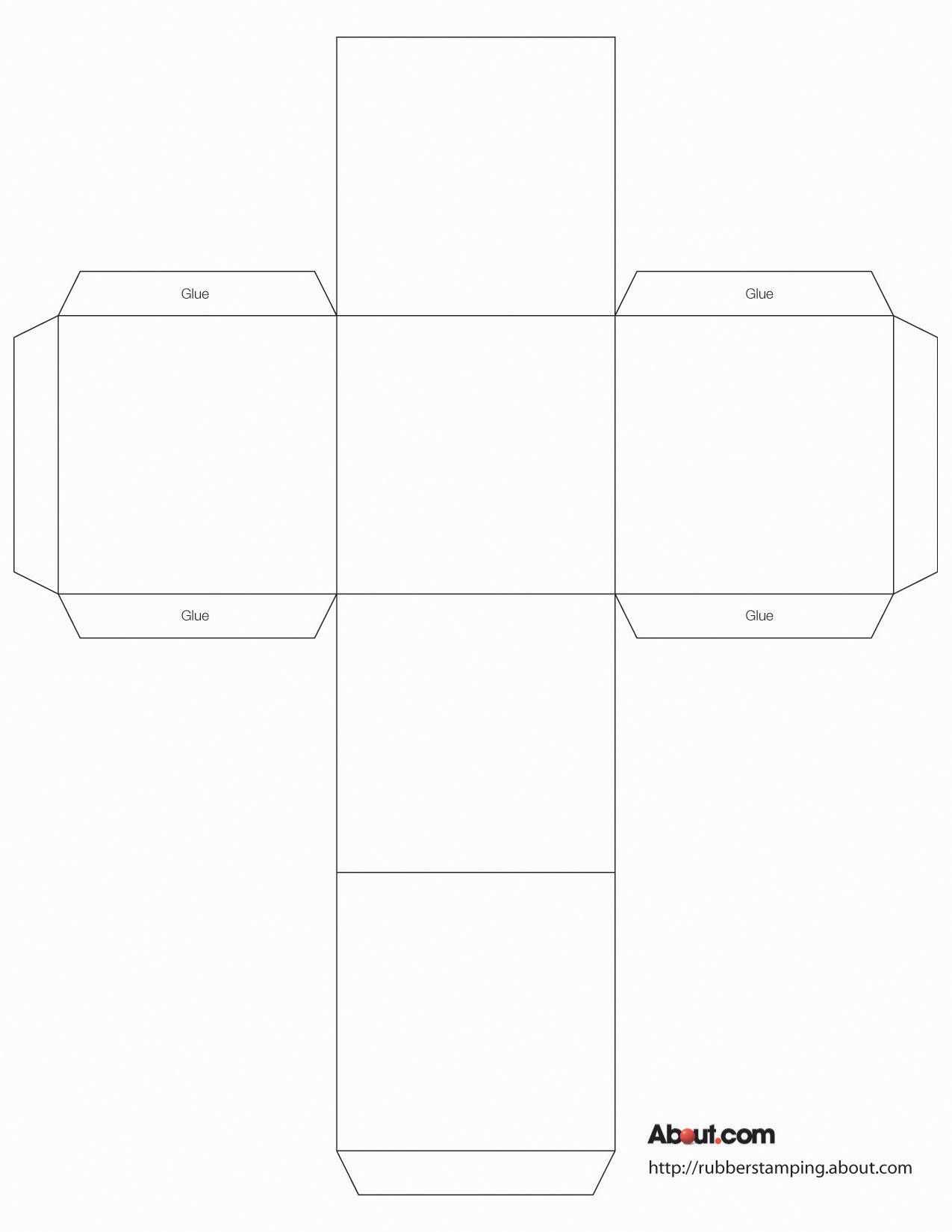 Use This Cube Box To Make Gift Boxes, Favors, Decorations For Card Box Template Generator