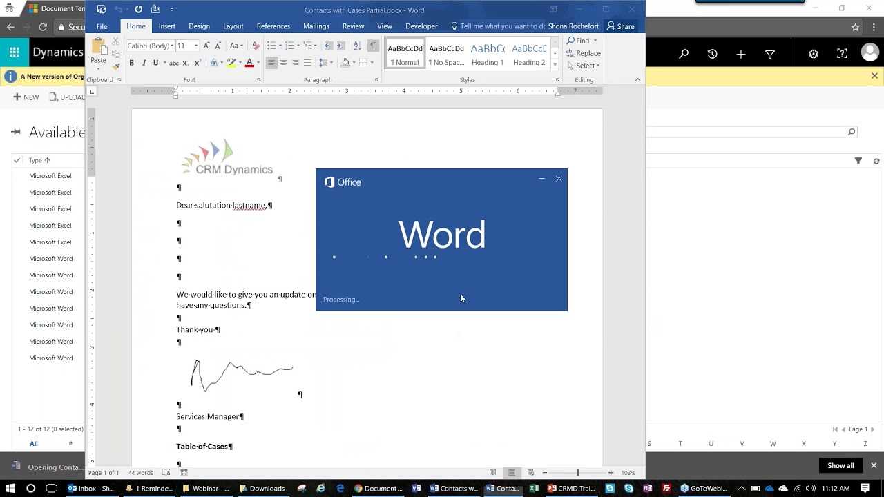 Using Word And Excel Templates In Dynamics 365 Inside Where Are Templates In Word