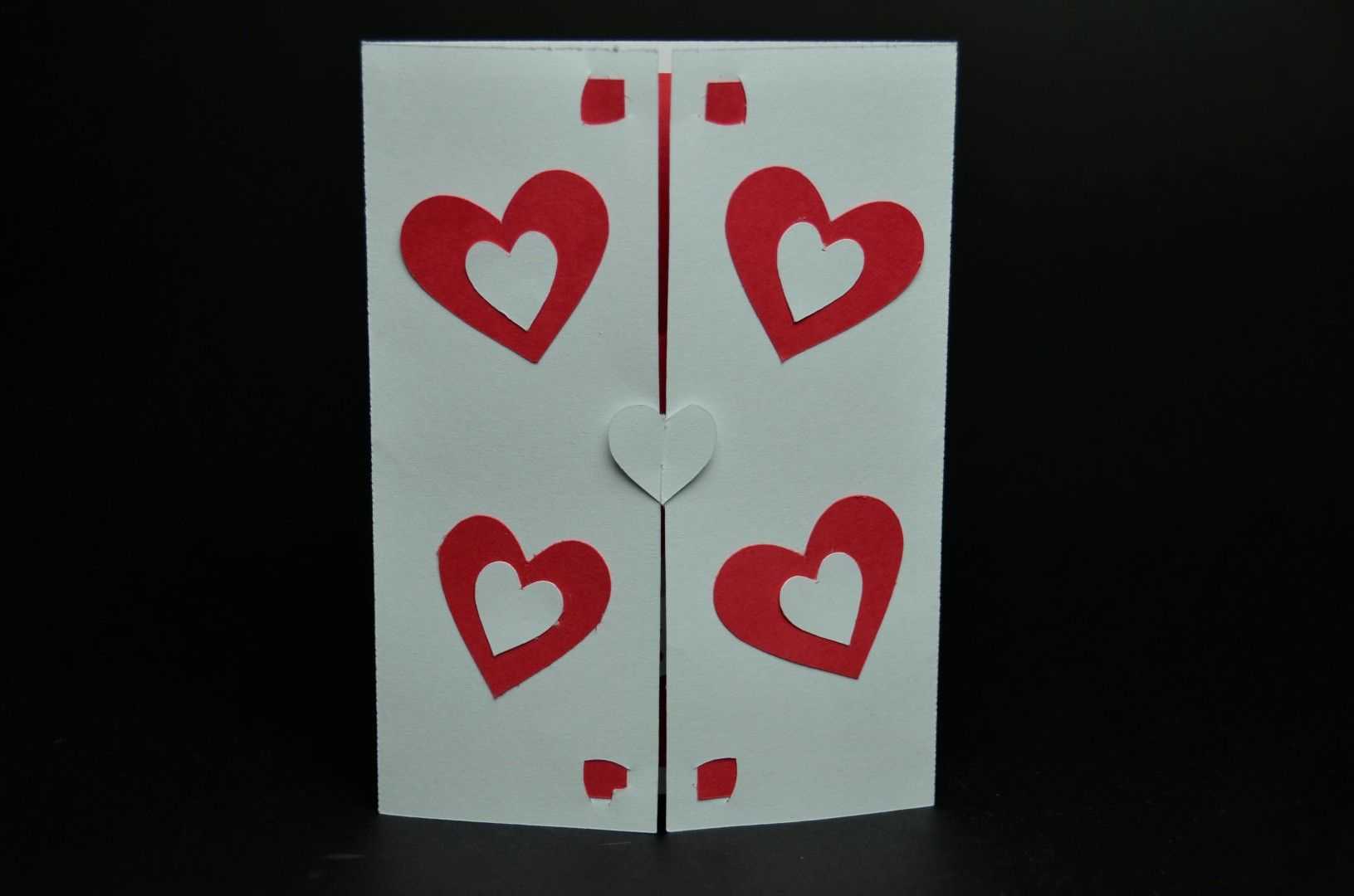 Valentine's Day Pop Up Card: Twisting Heart | Valentines With Regard To Twisting Hearts Pop Up Card Template