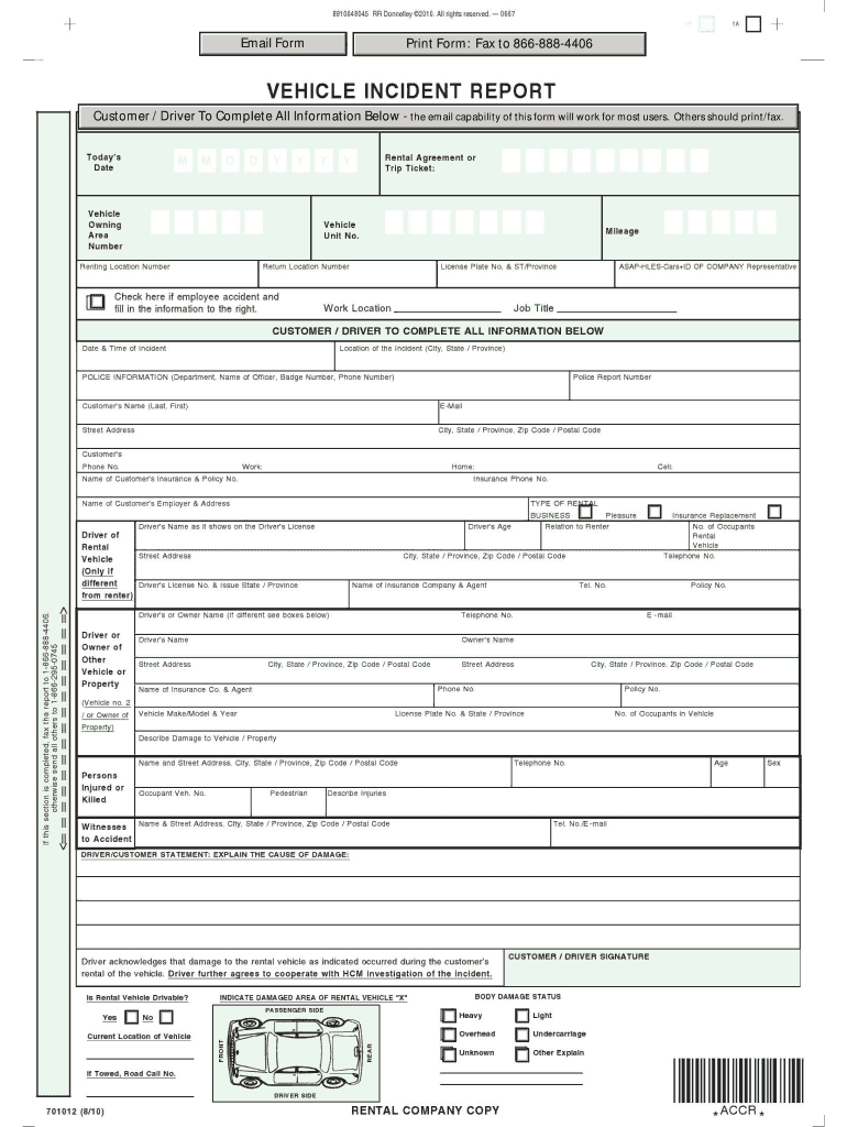 Vehicle Accident Report Template - Fill Online, Printable With Regard To Vehicle Accident Report Form Template