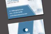 Visiting Card Psd Template Free Download pertaining to Visiting Card Psd Template Free Download