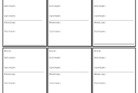 Vocabulary Words Worksheet Template - Cumed in Vocabulary Words Worksheet Template
