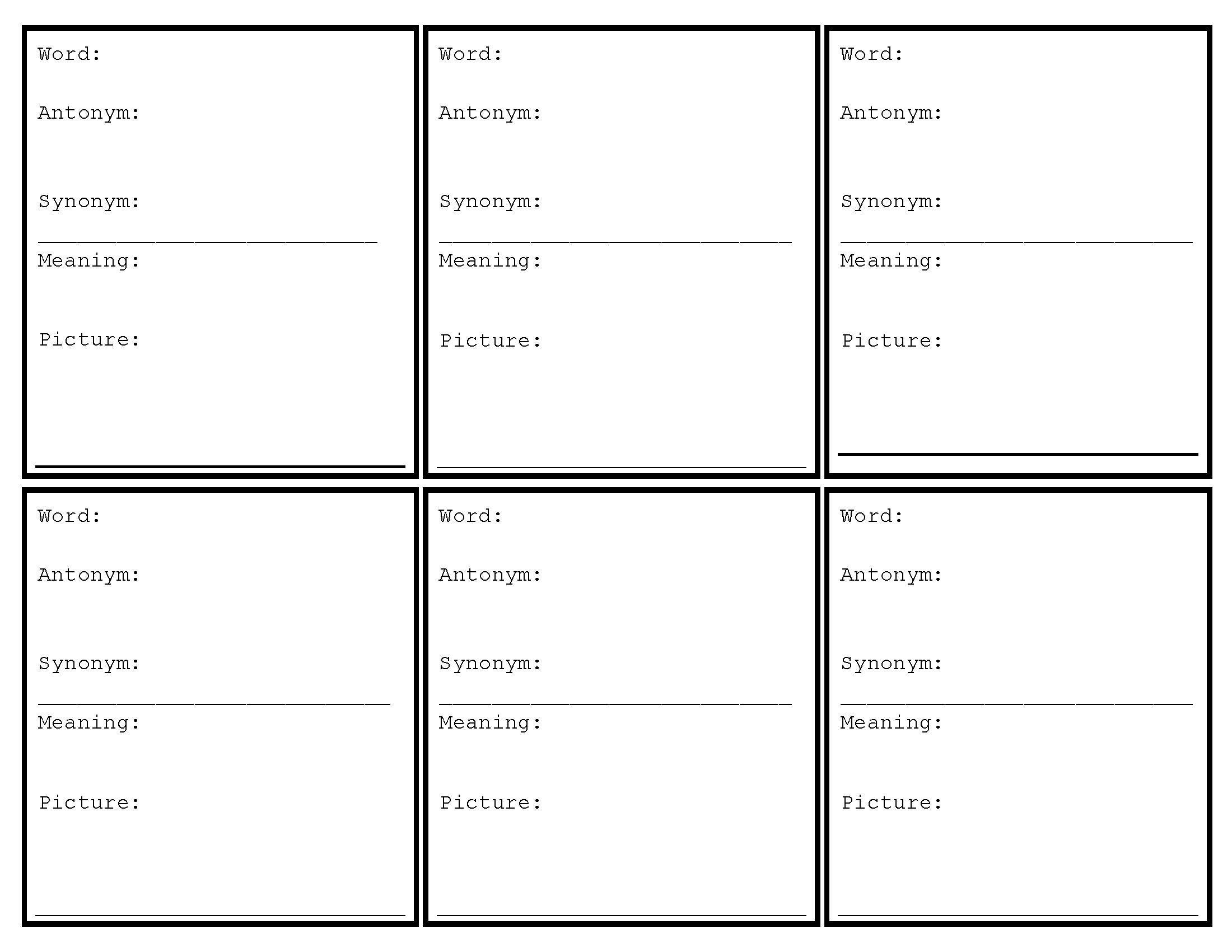 Vocabulary Words Worksheet Template - Cumed In Vocabulary Words Worksheet Template