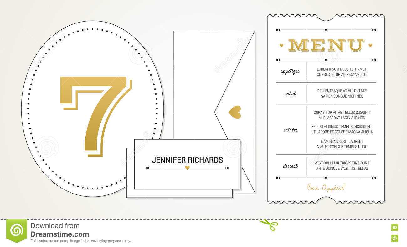 Wedding Invitation Pt.3 Template – Menu, Table Number, Name With Regard To Table Name Cards Template Free