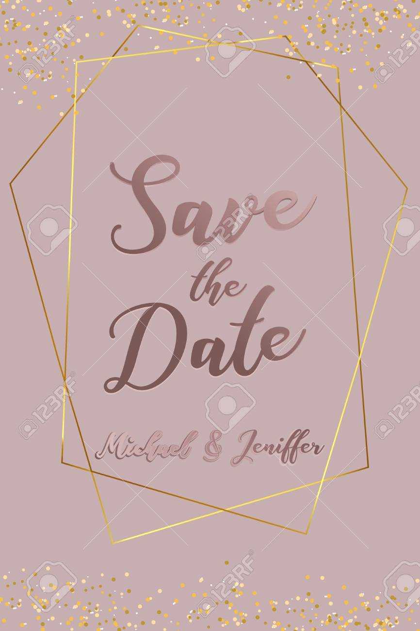 Wedding Invitation, Thank You Card, Save The Date Card. Wedding.. Pertaining To Save The Date Banner Template