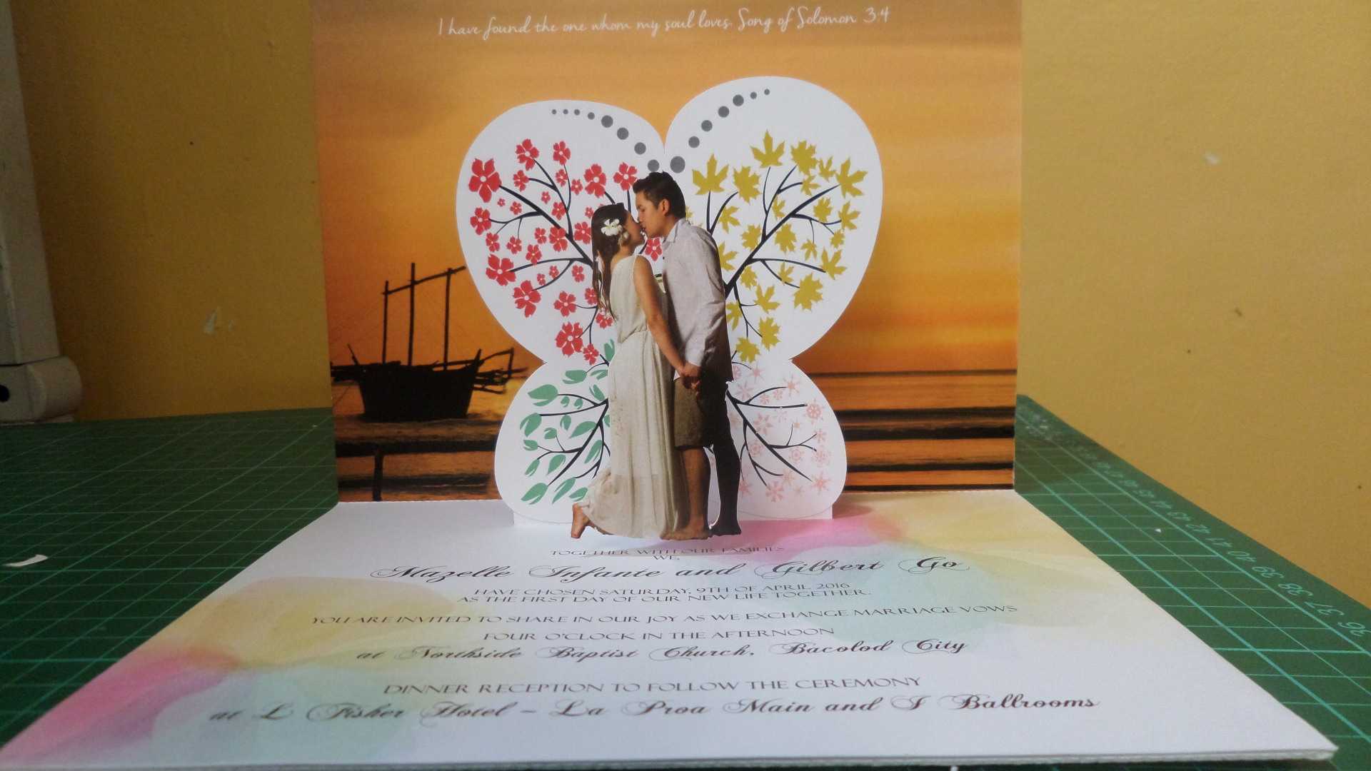 Wedding Pop Up Invitations | Pop Up Occasions For Pop Up Wedding Card Template Free